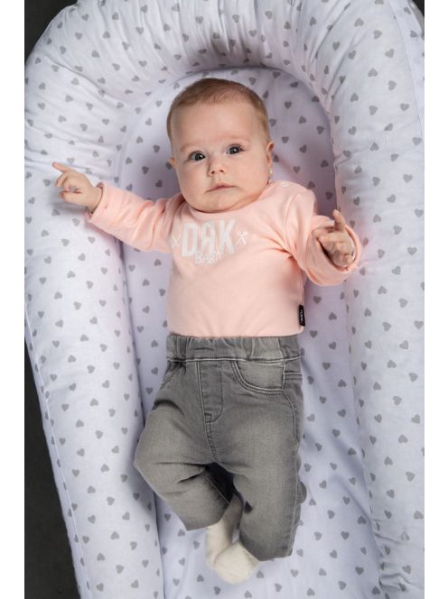 Dorko DRK mintával nyomott hosszú ujjú baba body