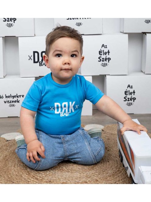 Dorko DRK mintával nyomott rövid ujjú baba body