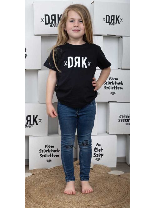 Rövid ujjú póló Dorko DRK mintával