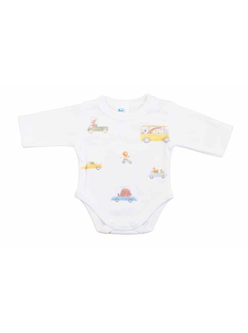 Baba body, hosszú ujjú, Autós mintával