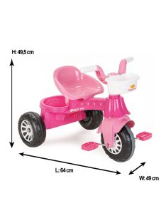 Pilsan DAISY tricikli PINK
