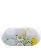 STERILIZÁLÓ 3in1 sterilizáló 6 üvegnek, melegítő és gőzölő funkció 550W ZÖLD