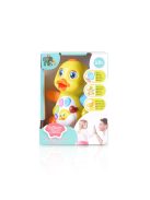 Moni Műanyagjáték zenélő táncoló kacsa sárga