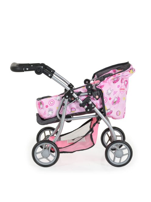 Moni Toys Kitty játék babakocsi táskával