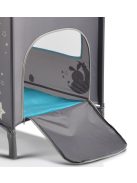 Moni Sleepy összecsukható luxus utazóágy 2 szint+pelenkázó+ játék türkiz