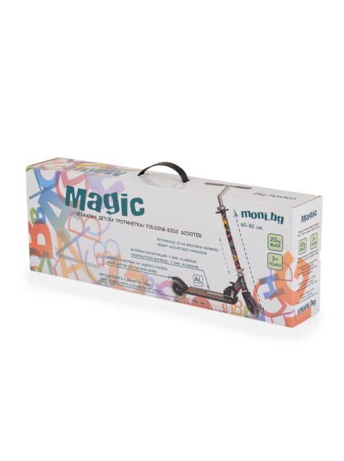 MAGIC MANIA roller 2kerekű, 20kgig FEKETE