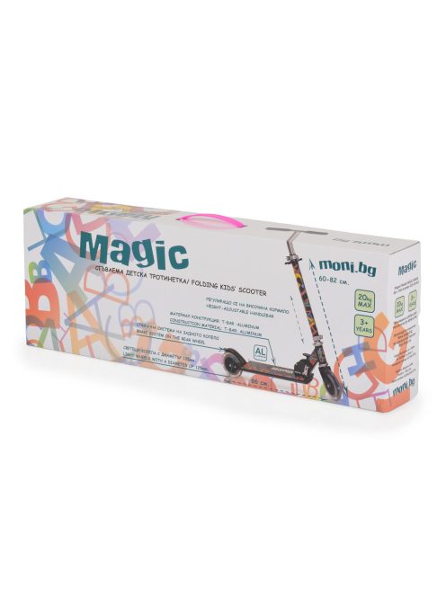 MAGIC MANIA roller 2kerekű, 20kgig PINK