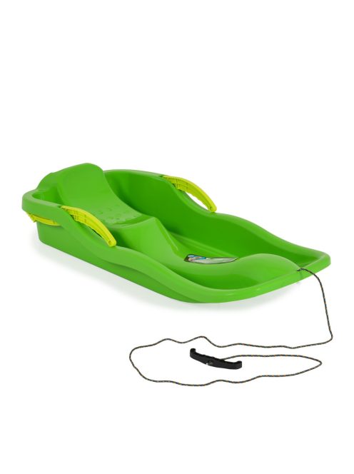 RACE hó bob, fékezhető, műanyag ZÖLD