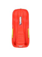 RACE hó bob, fékezhető, műanyag PIROS