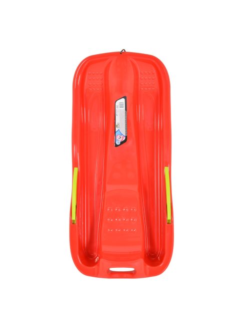 RACE hó bob, fékezhető, műanyag PIROS