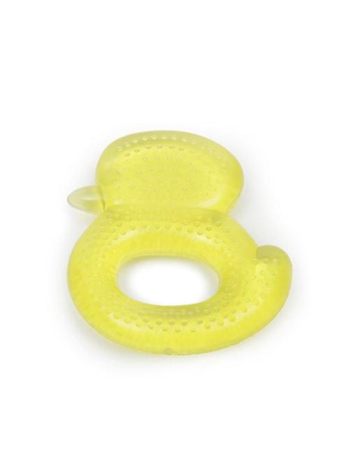 Cangaroo Duck szillikon rágóka sárga