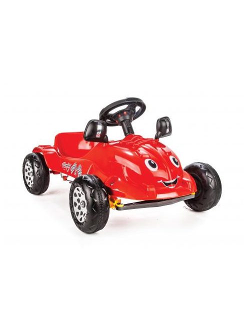 PILSAN HERBY pedálos kisautó gokart PIROS
