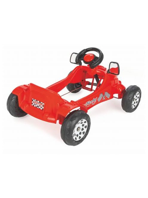 PILSAN HERBY pedálos kisautó gokart PIROS