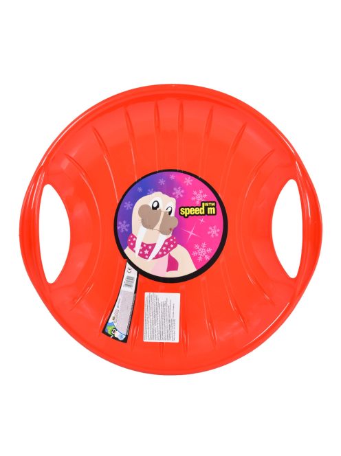 SPEED M hócsúszka kerek nagy 102cm PIROS