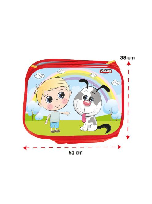 PILSAN összecsukható labdamedence 200 db labdával