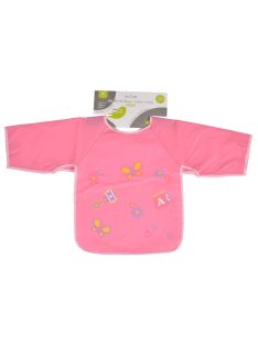 BIB előke hosszú ujjas Piggy PINK