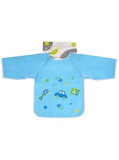 BIB előke hosszú ujjas Piggy KÉK