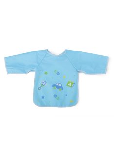 BIB előke hosszú ujjas Piggy KÉK