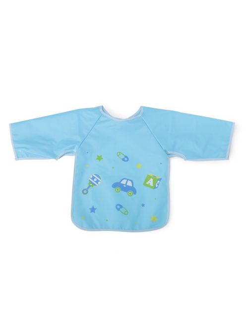 BIB előke hosszú ujjas Piggy KÉK