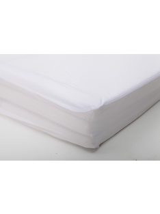 Matracvédő lepedő 60x120cm két rétegű FEHÉR