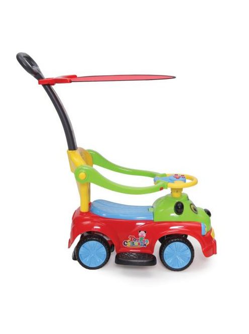 MONI PANDA Bébitaxi napfénytetővel PIROS