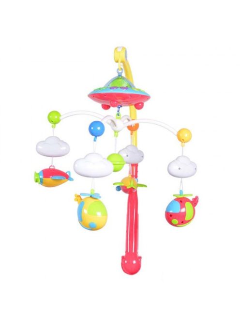 BED zenélő forgó világítós SPACE DREAM űrhajós