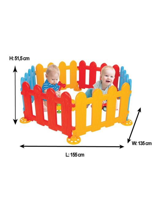 PILSAN kerítés/babakarám műanyag  SZÍNES