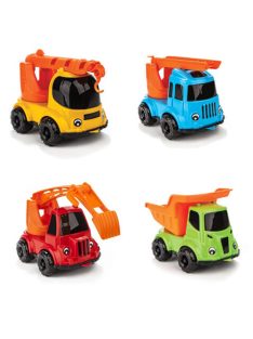 Pilsan 07659 építőipari teherautó 4 féle 22cm VEGYES