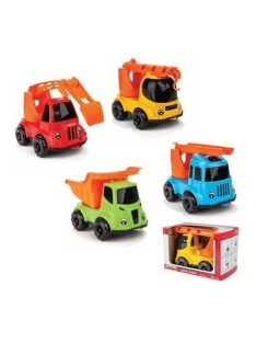 Pilsan 07659 építőipari teherautó 4 féle 22cm VEGYES