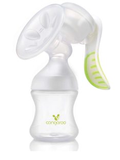   Cangaroo Snowdrop mauális mellszívó 1 cumisüveggel fehér