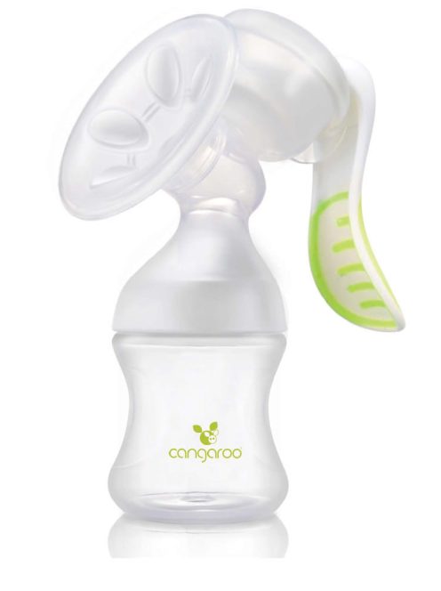 Cangaroo Snowdrop mauális mellszívó 1 cumisüveggel fehér