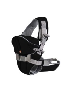 CARRY GO hordozó 4 pozíciós, kapucnis FEKETE