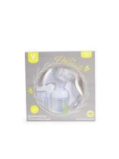   Cangaroo Delicate mauális mellszívó 2 cumisüveggel fehér