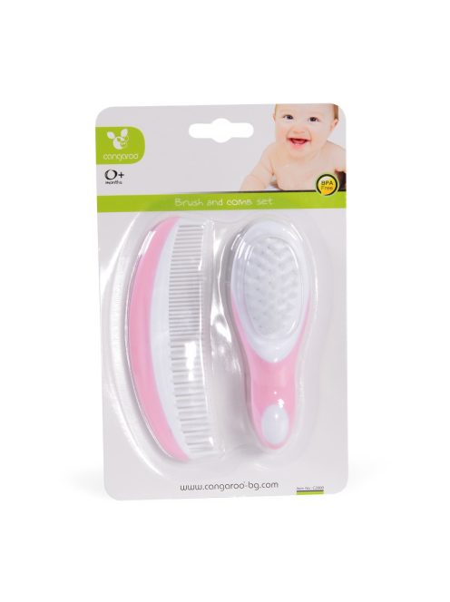 FÉSŰ szett kefével PINK