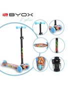 Byox Rapture roller elöl dupla kerekes kék