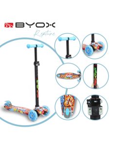 Byox Rapture roller elöl dupla kerekes kék