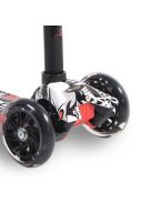 Byox Rapture roller elöl dupla kerekes fekete