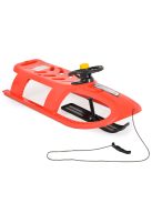 BULLET szánkó kormánykerékkel PIROS