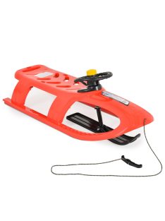 BULLET szánkó kormánykerékkel PIROS