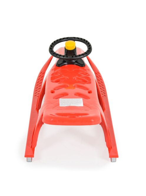 BULLET szánkó kormánykerékkel PIROS