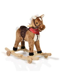 Moni Toys Kerekes hintaló Chipper sötétbarna