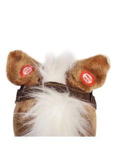 Moni Toys Kerekes hintaló Chipper sötétbarna