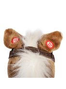 Moni Toys Kerekes hintaló Chipper sötétbarna