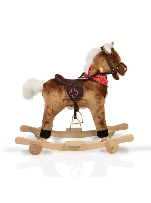 Moni Toys Kerekes hintaló Chipper sötétbarna