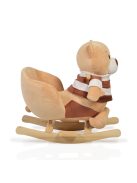 Moni Toys Hintázó maci 60 cm barna