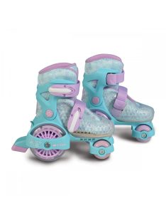   Byox Görkorcsolya Little Beetle Frozen dupla soros kerekes, 26-29es lányos LILA