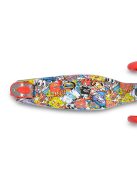 Byox Rapture roller elöl dupla kerekes piros