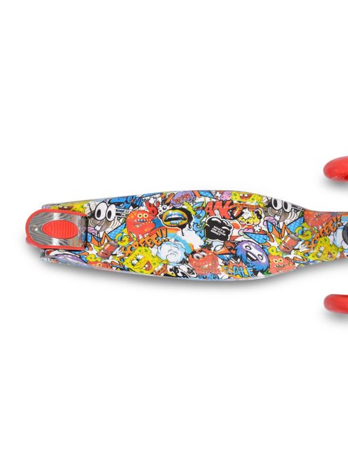 Byox Rapture roller elöl dupla kerekes piros