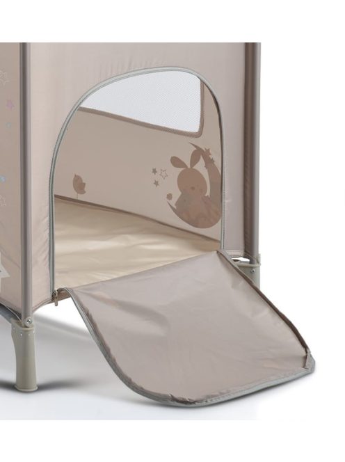 Moni Sleepy összecsukható luxus babaágy 2 szint bézs