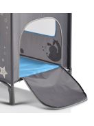 Moni Sleepy összecsukható luxus utazóágy 2 szint+pelenkázó+ játék kék